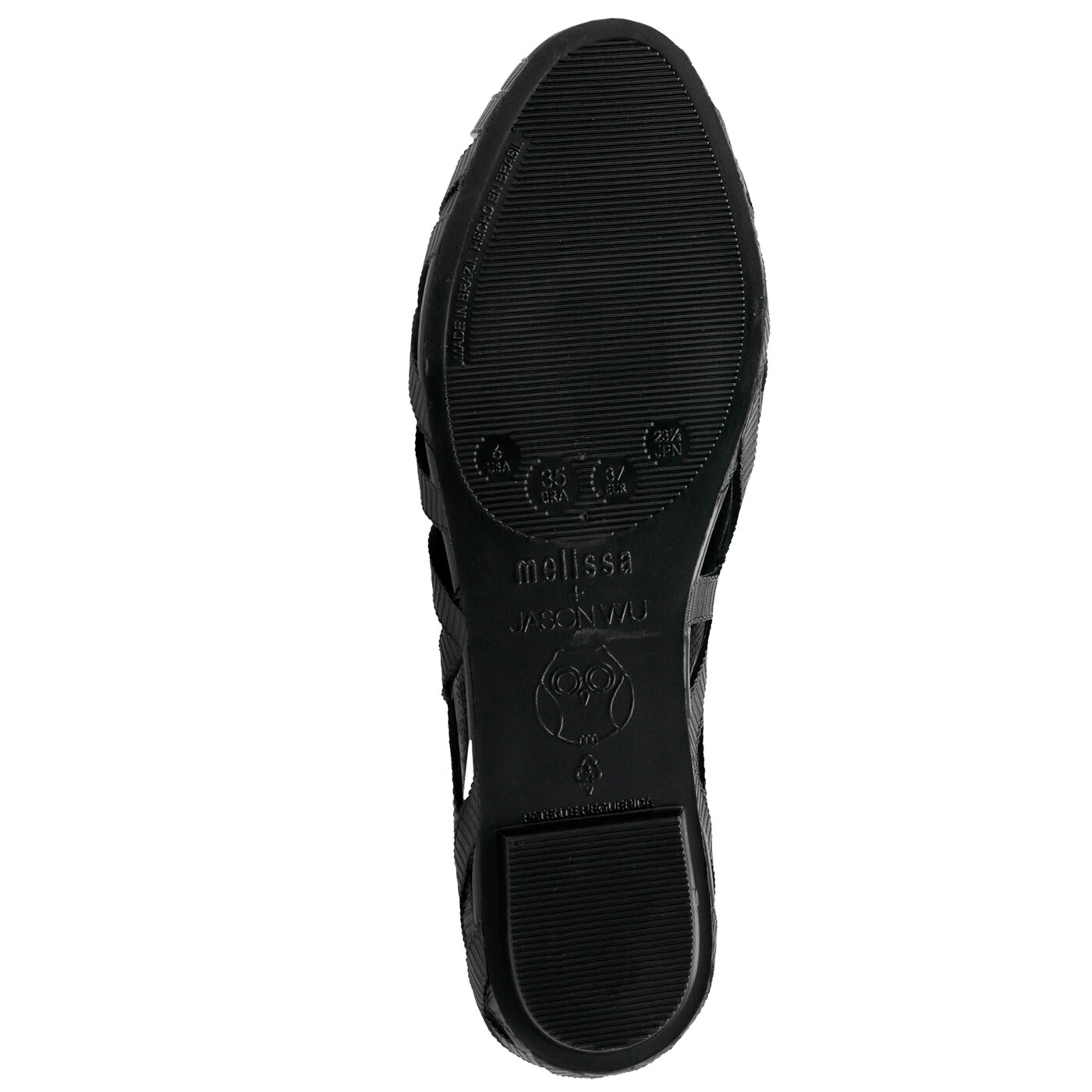 Damskie baleriny (buty) MELISSA JEAN + JASON WU VI AD 3169801003 kolor czarny