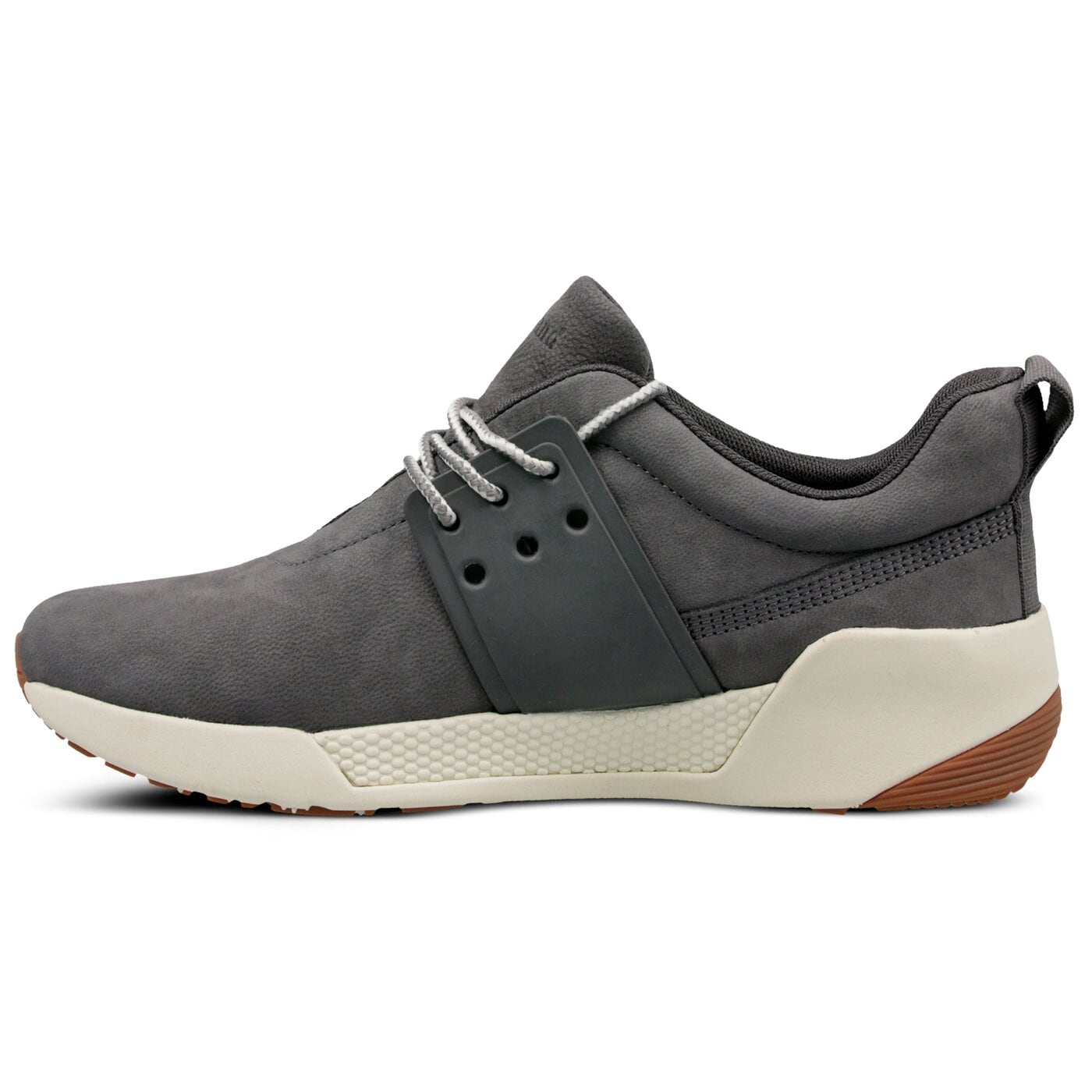 Damskie sneakersy (buty) TIMBERLAND KIRI UP LEATHER OXFORD a1ukj kolor szary