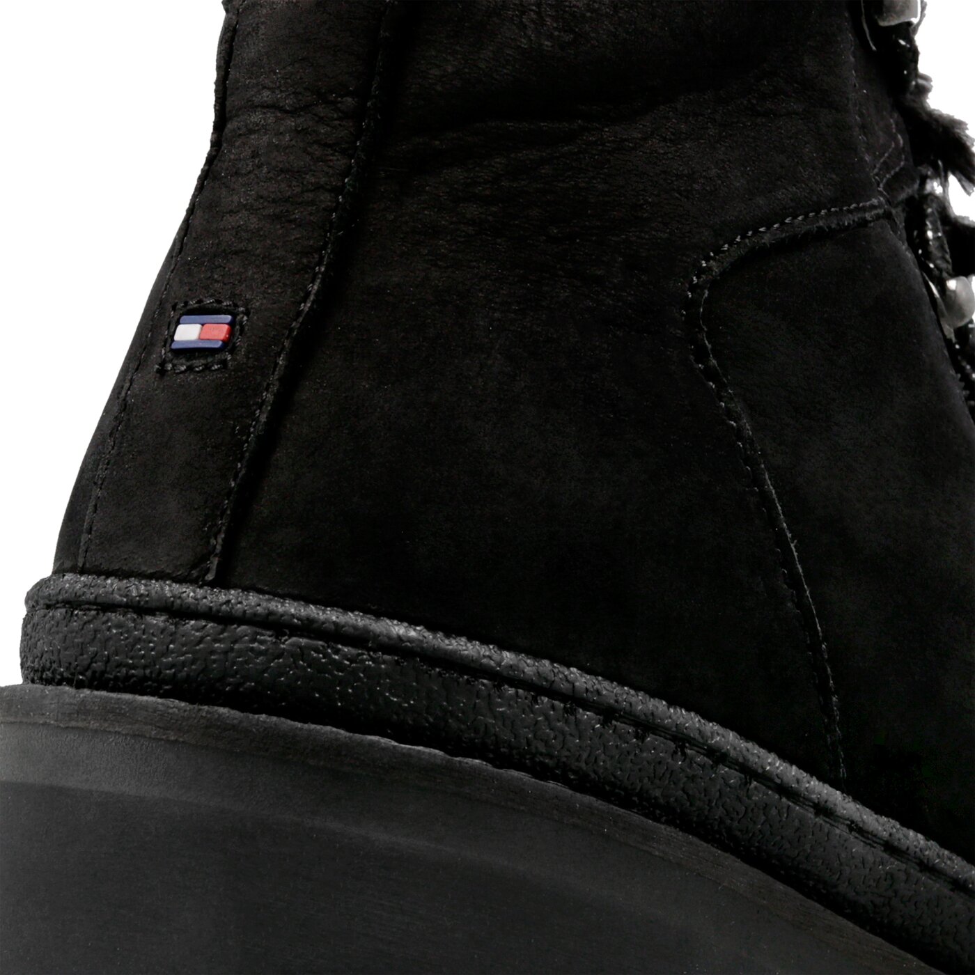 Damskie botki / sztyblety TOMMY HILFIGER NORTH 3CW fw0fw03978990 kolor czarny