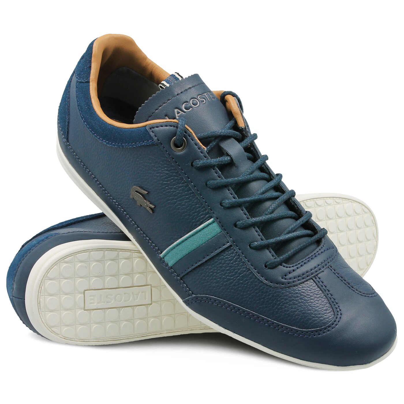 Męskie sneakersy (buty) LACOSTE MISANO 118 1 735cam00802s3 kolor granatowy