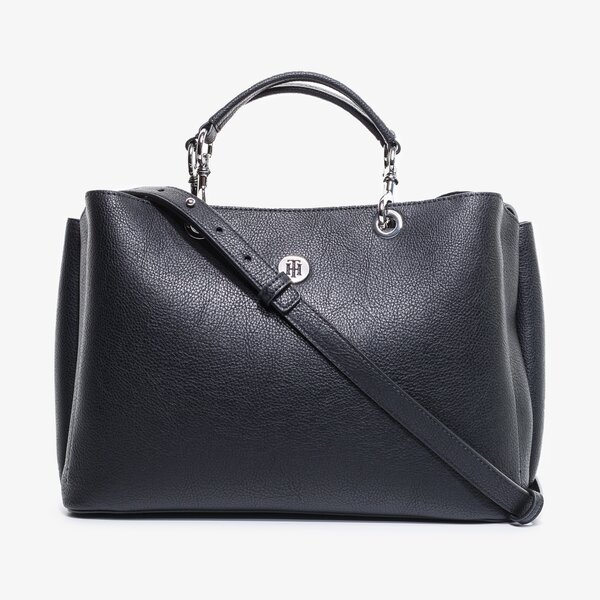 Damska torebka TOMMY HILFIGER TOREBKA TH CORE SATCHEL aw0aw08518bds kolor czarny