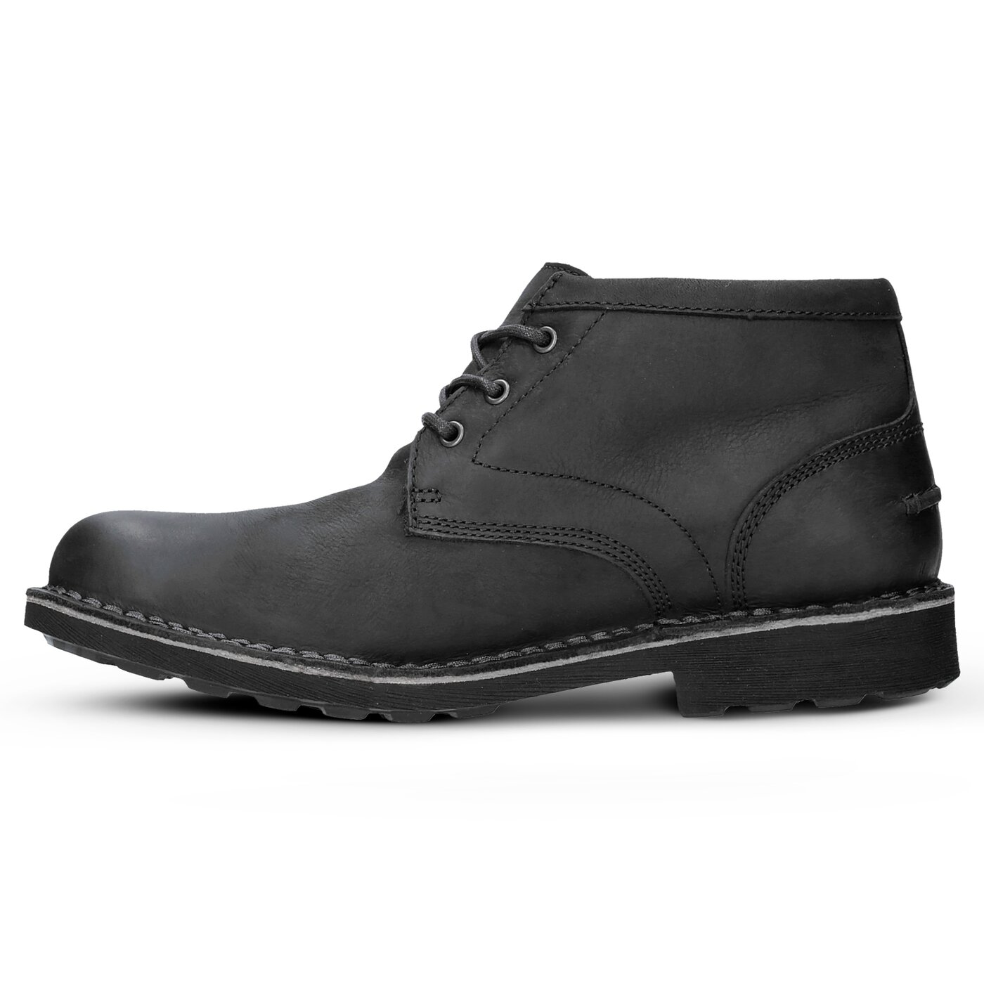 Męskie buty za kostkę CLARKS LAWES MID GTX 26119308 kolor czarny