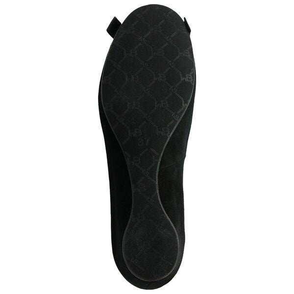 Damskie baleriny (buty) BALDOWSKI BALERINY Z KOKARDĄ w00322/klin/002 kolor czarny