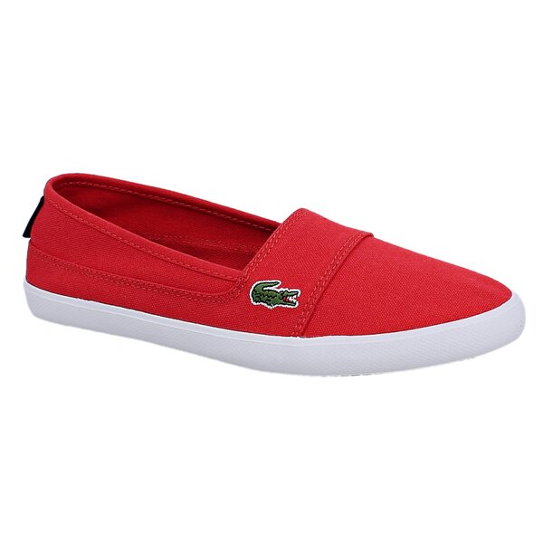 Dziecięce trampki LACOSTE MARICE PTE  727spj3023rr1 kolor czerwony