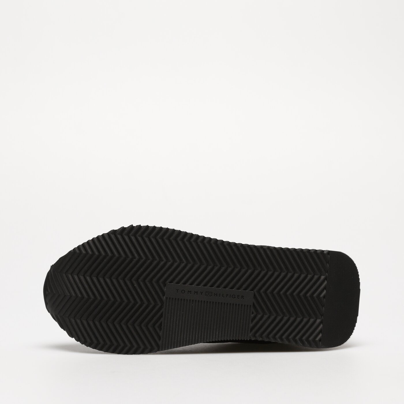 Damskie sneakersy (buty) TOMMY HILFIGER TH ESSENTIAL RUNNER fw0fw07585bds kolor czarny