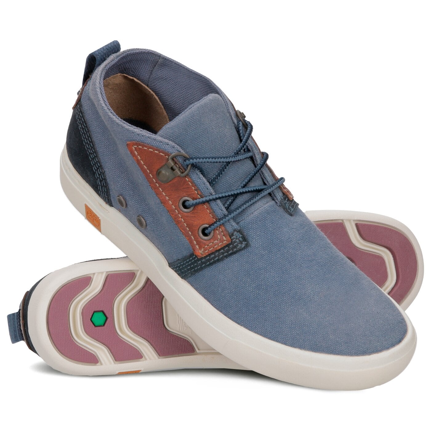 Damskie trampki TIMBERLAND AMHERST CHUKKA  a15pz kolor granatowy