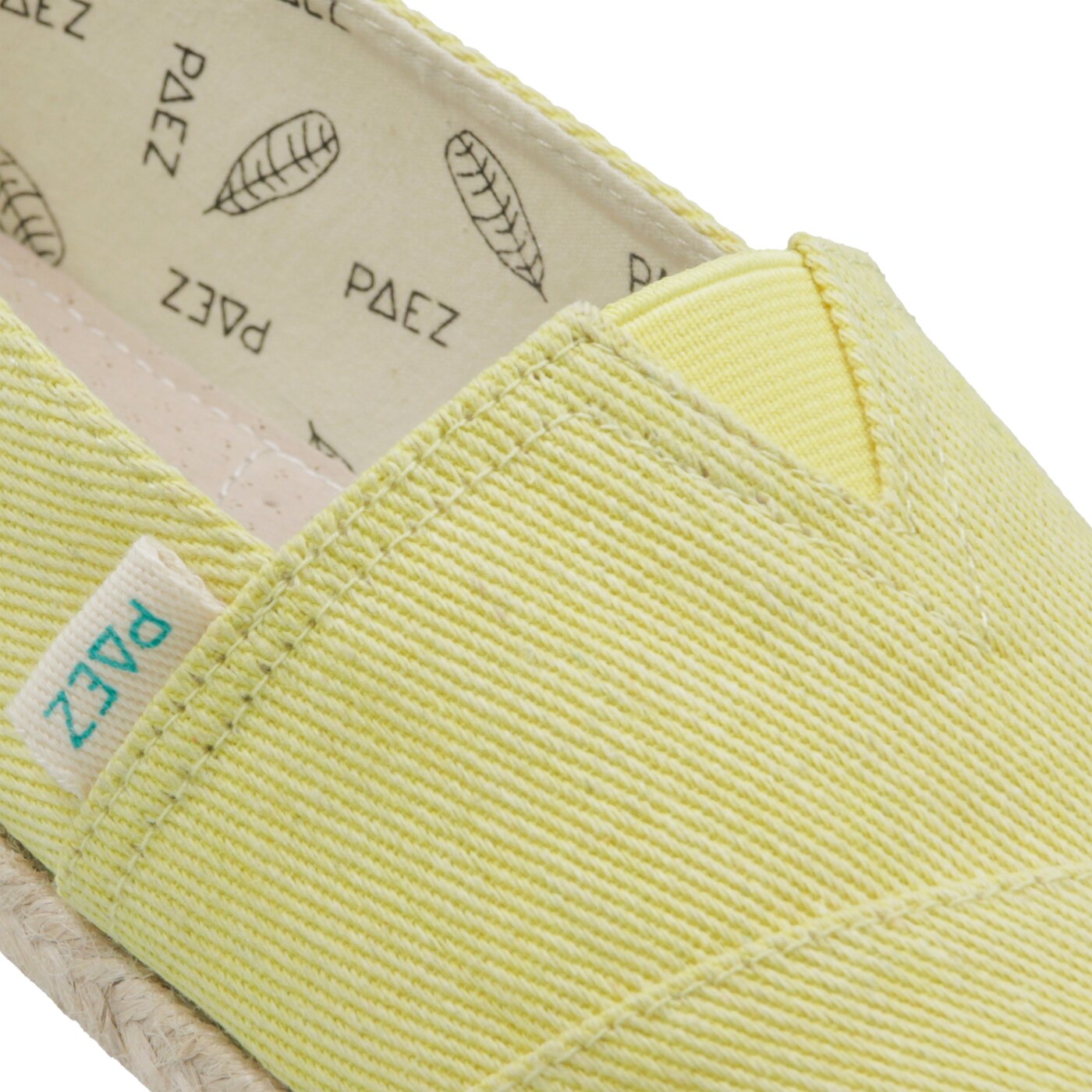 Damskie espadryle PAEZ ORIGINAL RAW 1930201s8202619 kolor żółty