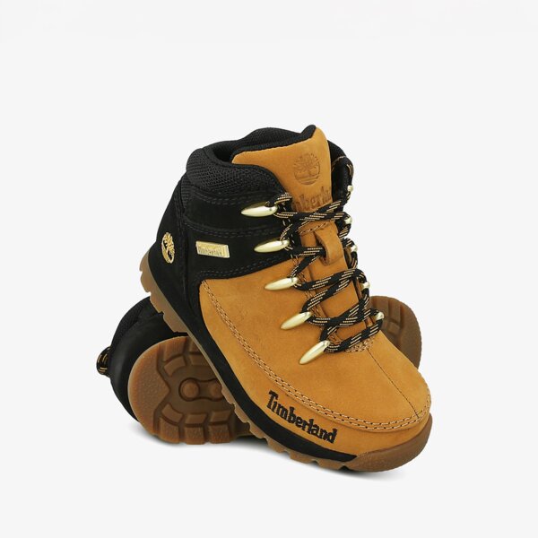 Dziecięce buty outdoor / trekkingowe TIMBERLAND EURO SPRINT  tb0a1nlb2311 kolor żółty