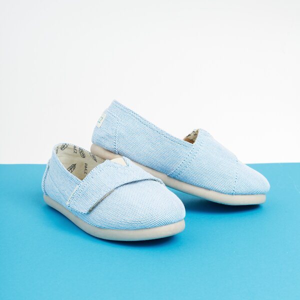 Dziecięce półbuty PAEZ ORIGINAL GUM LIGHT BLUE co30501k1002-311 kolor niebieski