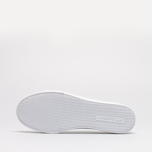 Damskie trampki LACOSTE ZIANE PLUSGRAND 07221 CFA 743cfa0014216 kolor biały