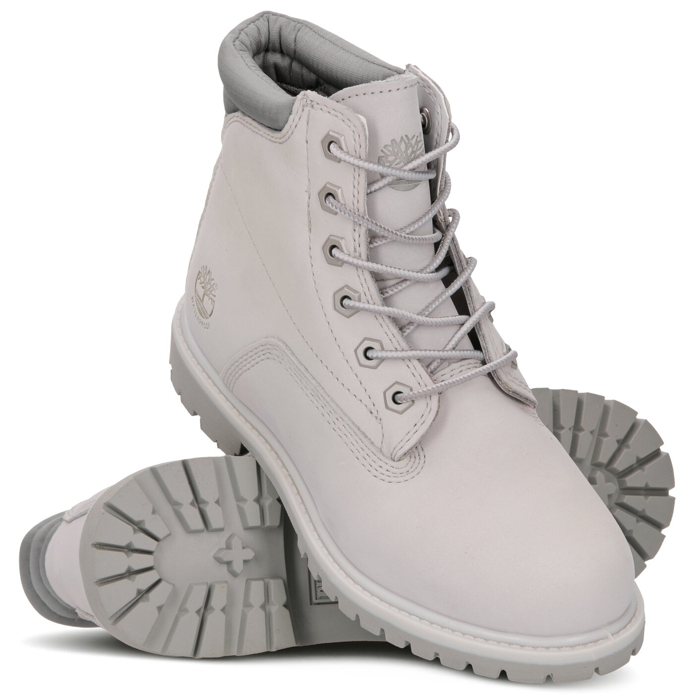 Damskie trapery TIMBERLAND WATERVILLE 6IN BASIC a1qjl kolor szary