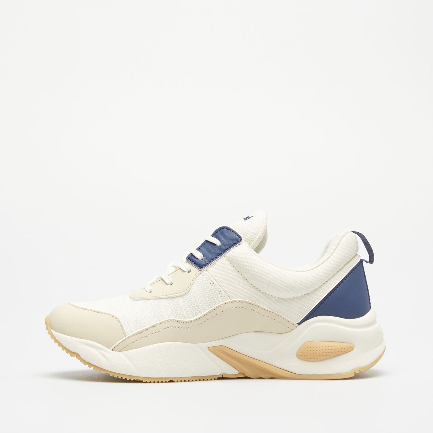 Damskie sneakersy (buty) TIMBERLAND DELPHIVILLE LOW LACE UP SNEAKER tb0a4218a4d1 kolor beżowy