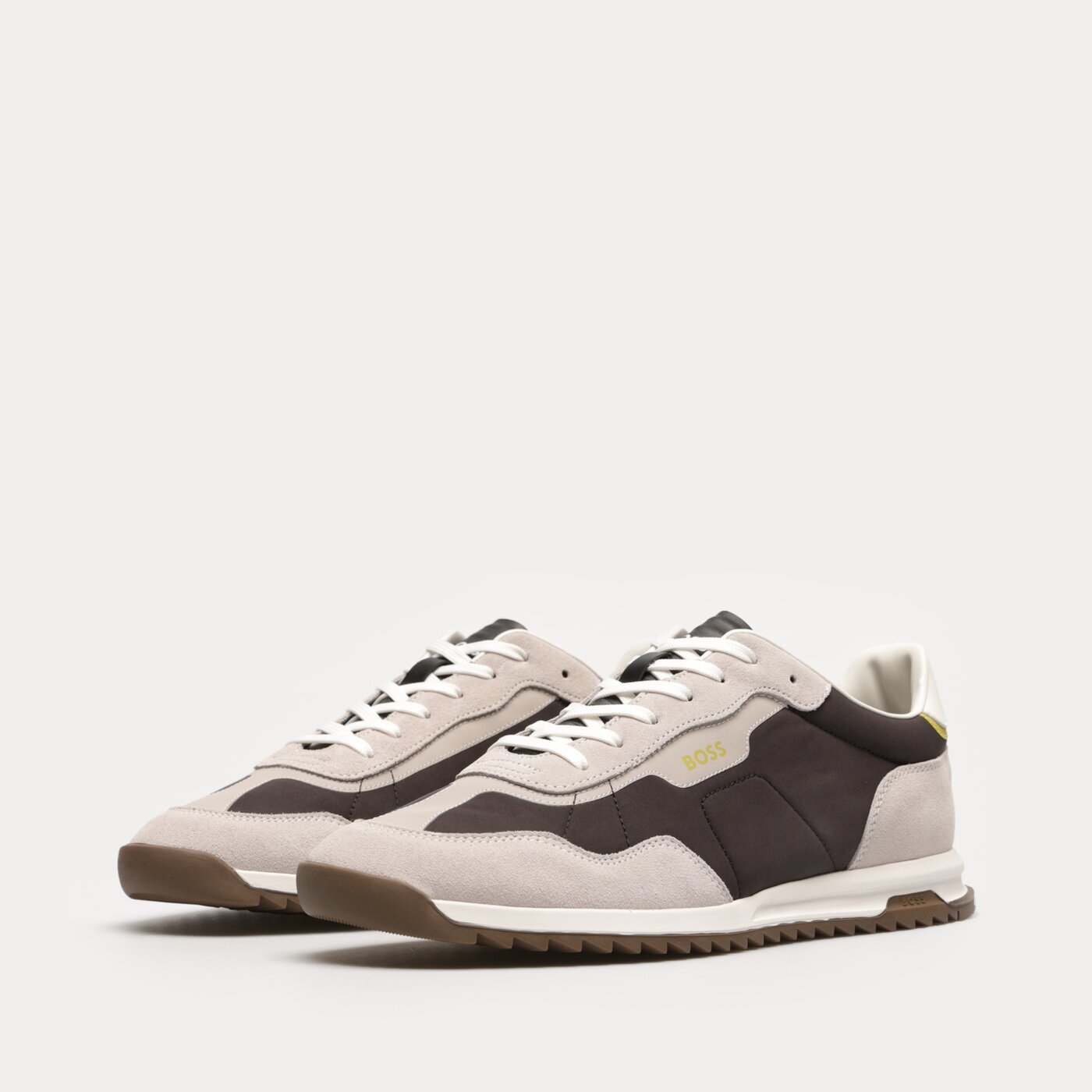 Męskie sneakersy (buty) HUGO BOSS ZAYN LOWP 50498891017 kolor beżowy