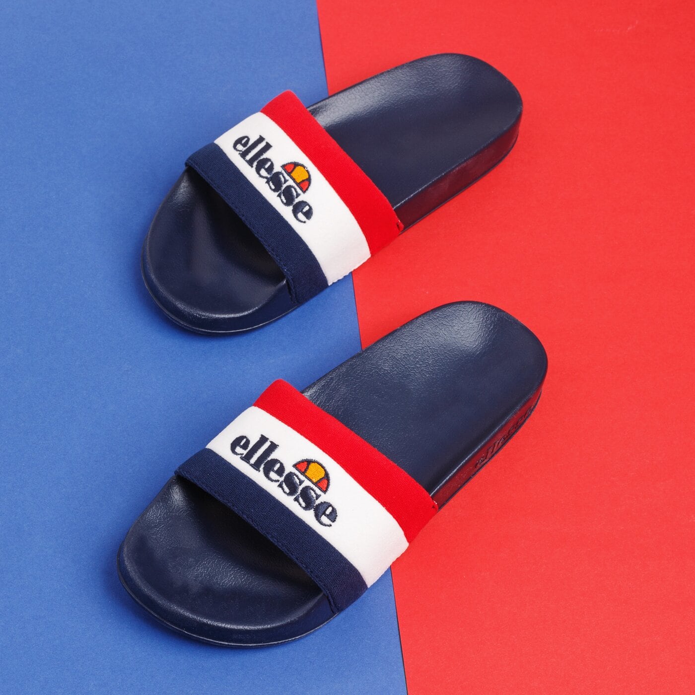 Damskie klapki ELLESSE BORGARO 613545 kolor granatowy