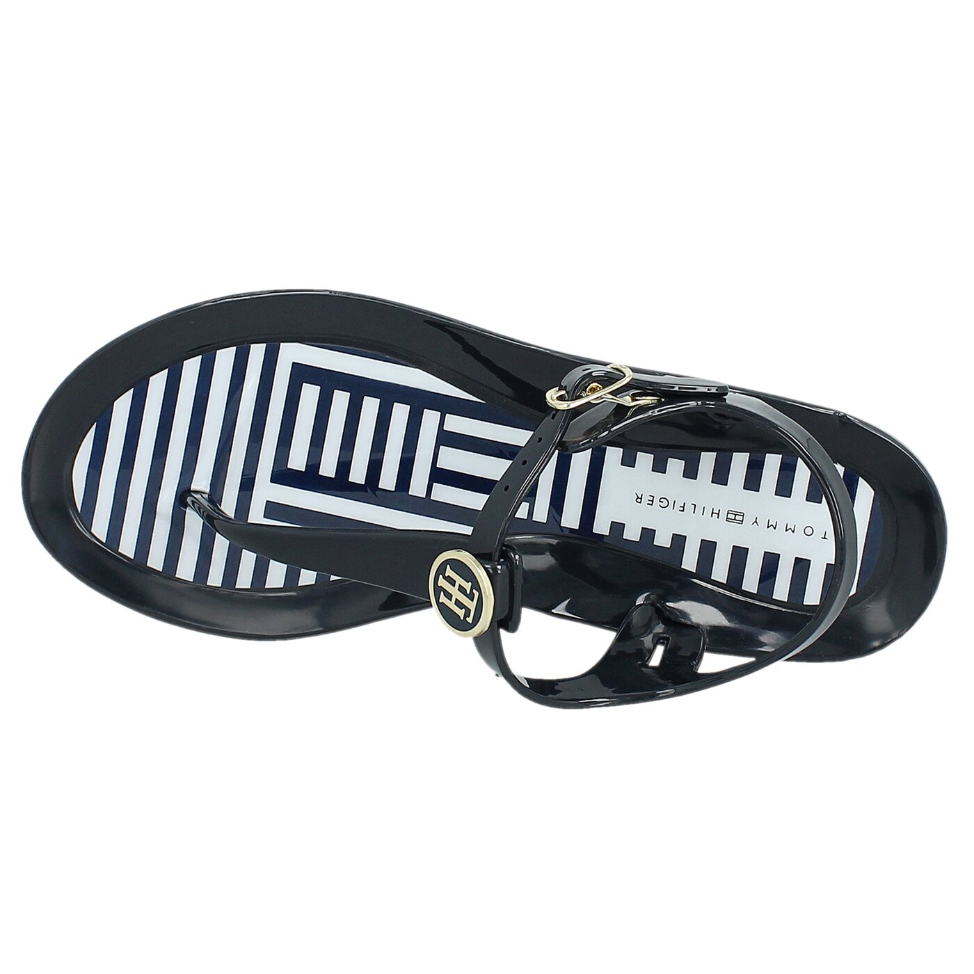 Damskie sandały TOMMY HILFIGER J1285AVEA 2R fw56820679403 kolor granatowy