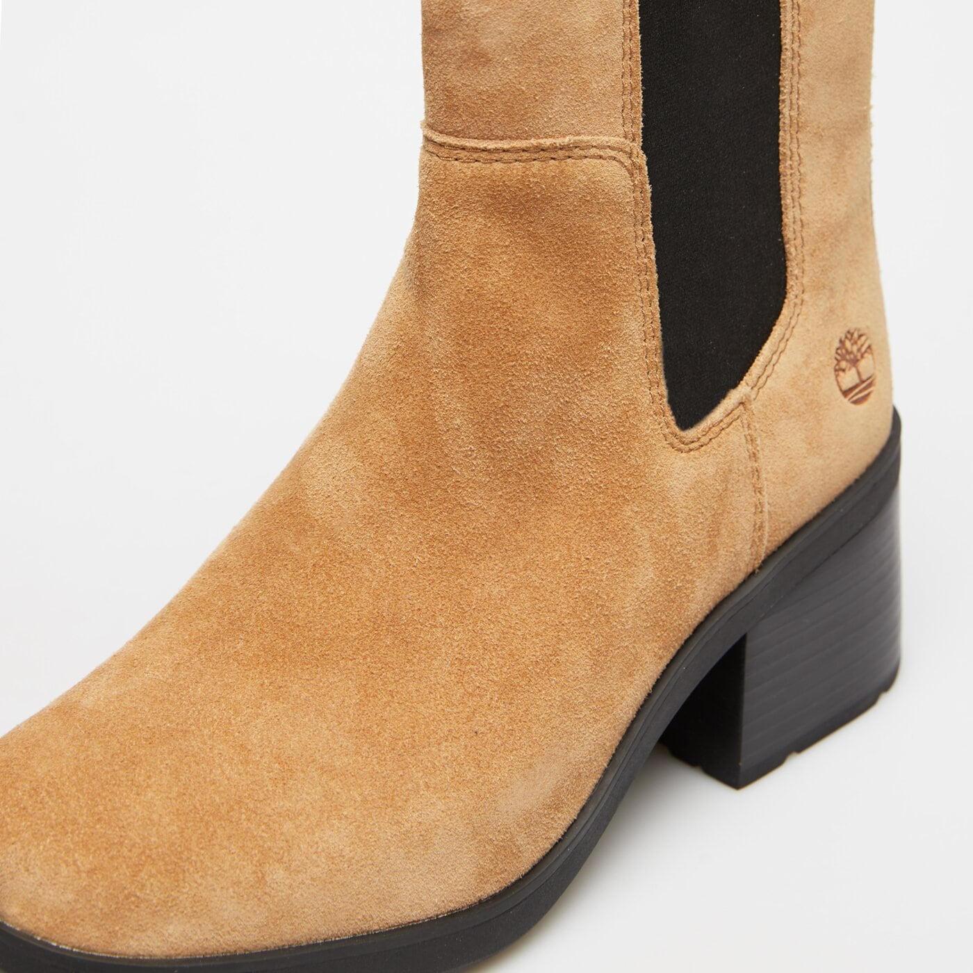 Damskie botki / sztyblety TIMBERLAND BELLEVAUX MID CHELSEA BOOT tb0a424xes41 kolor beżowy