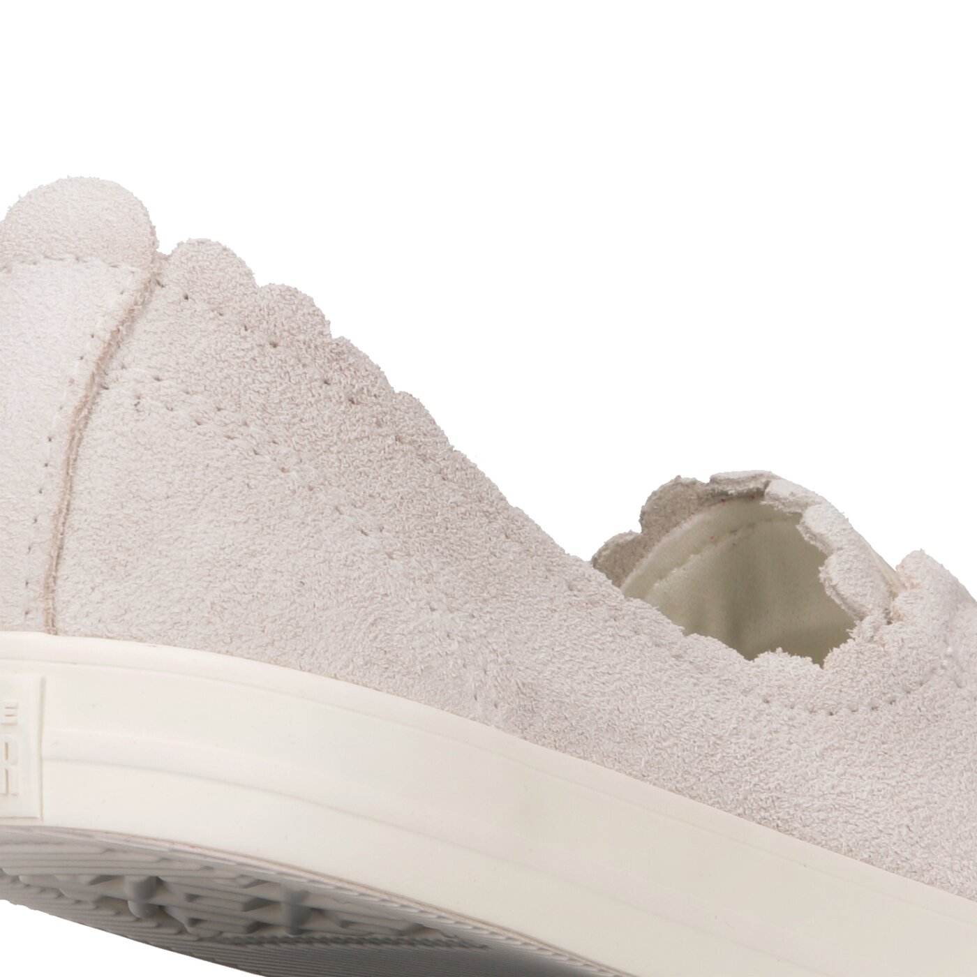 Damskie trampki CONVERSE CHUCK TAYLOR ALL STAR BALLET - SCALLOP c563482 kolor beżowy