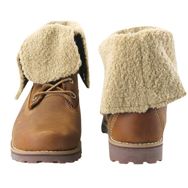 TIMBERLAND 6IN SHEARLING BOOT 50719 kolor brązowy