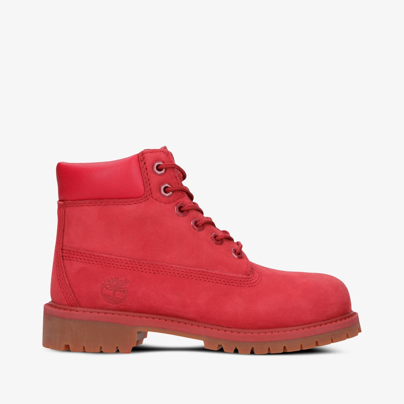 Dziecięce trapery TIMBERLAND PREMIUM 6 INCH WP BOOT  a14te kolor czerwony