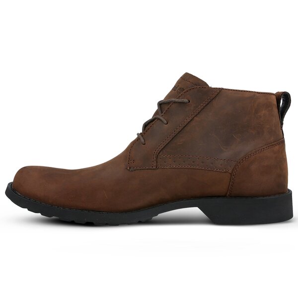 Męskie buty za kostkę TIMBERLAND FITCHBURG WP CHUKKA a15uh kolor brązowy
