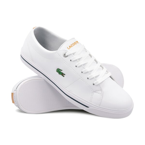 Dziecięce sneakersy (buty) LACOSTE RIBERAC 418 1 736caj0021438 kolor biały