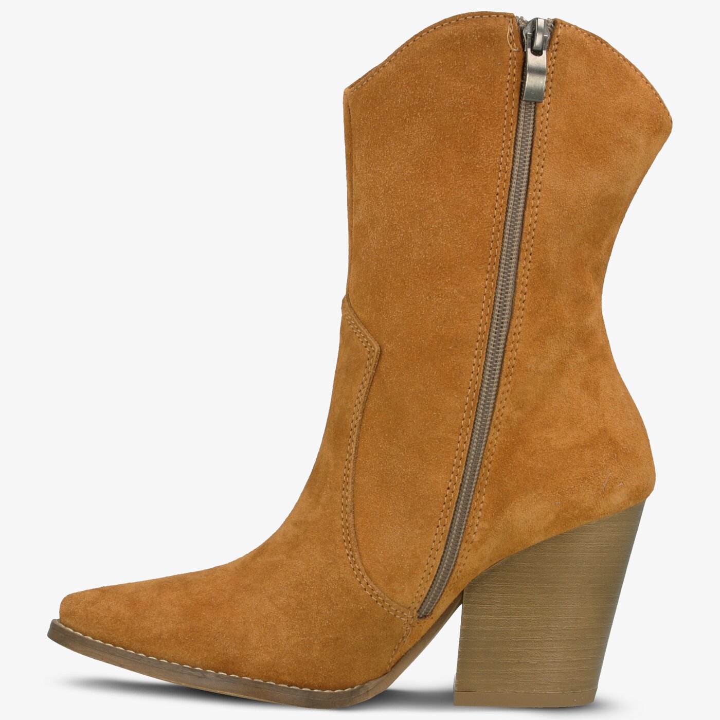 Damskie botki / sztyblety SYMBIOSIS PERFECT ONE  sywc219040 kolor brązowy