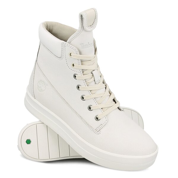 Damskie sneakersy (buty) TIMBERLAND MAYLISS 6 IN BOOT a1ajs kolor biały