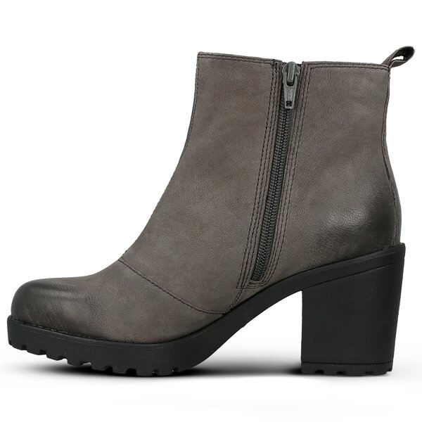 Damskie botki / sztyblety VAGABOND GRACE DK GREY NUBUCK 422815018 kolor szary