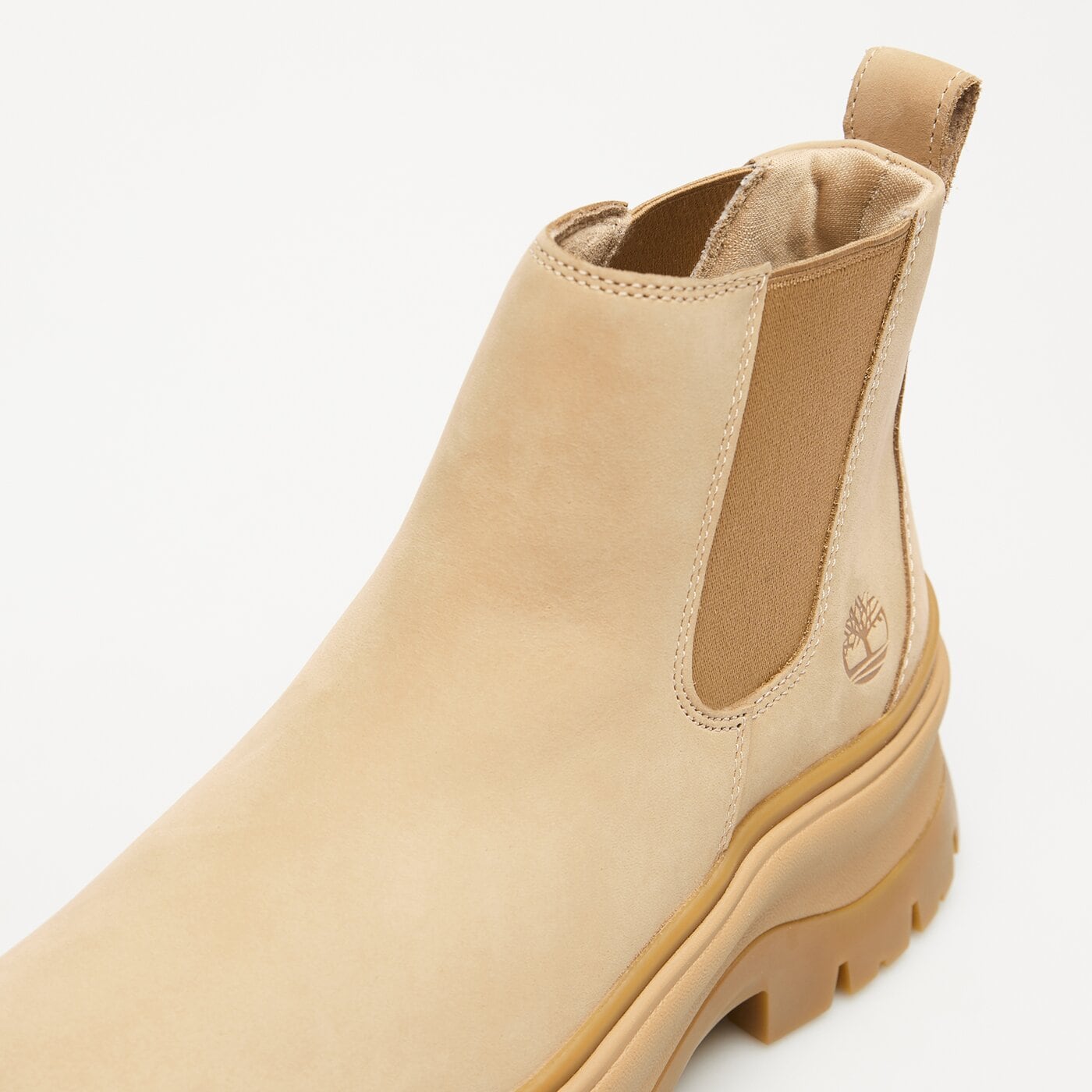 Damskie botki / sztyblety TIMBERLAND ROXIE LANE MID CHELSEA BOOT tb0a28xmen71 kolor beżowy