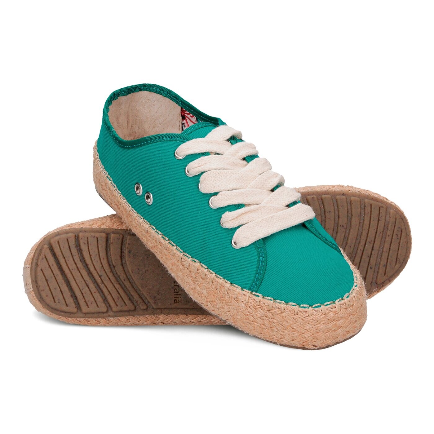 Damskie półbuty EMU AGONIS LAGOON GREEN w11411lagoongreen kolor zielony