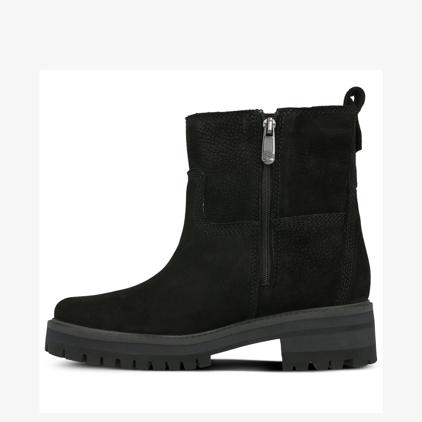 Damskie botki / sztyblety TIMBERLAND COURMAYEUR VALLEY FAUXFUR tb0a257s0151 kolor czarny