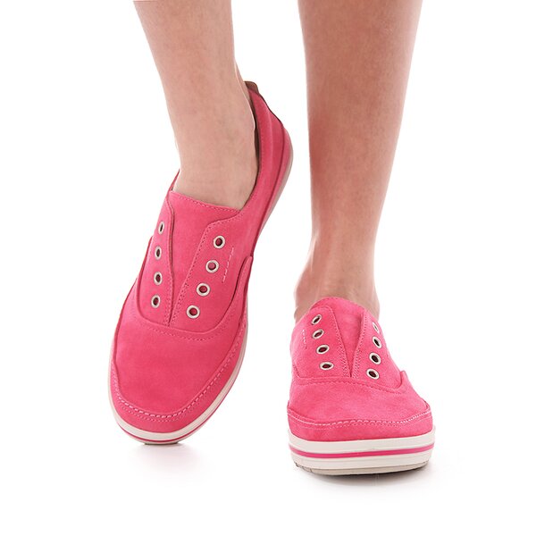Damskie trampki TIMBERLAND EK CASCO BAY LACELESS SLIP ON 8847r kolor różowy