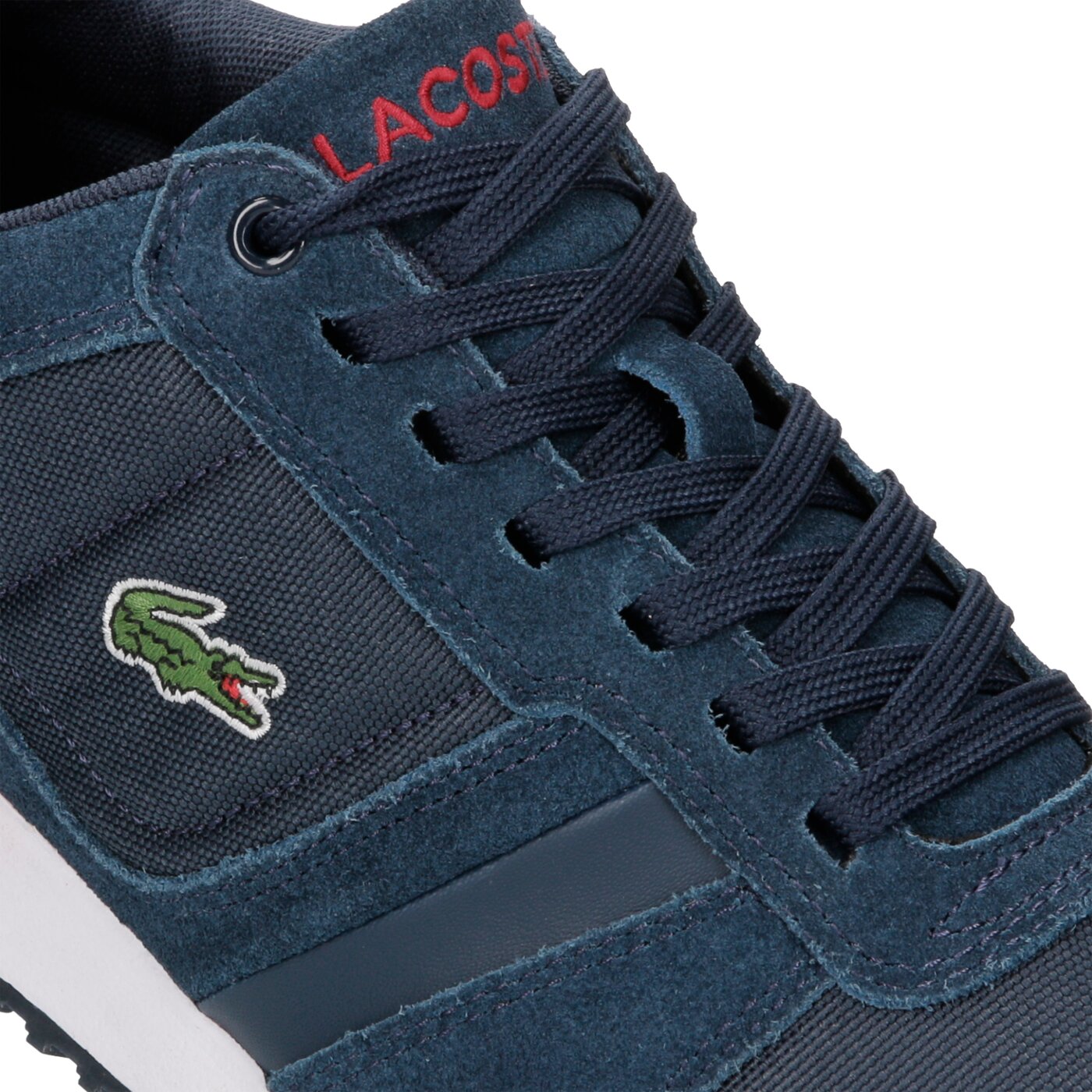 Męskie sneakersy (buty) LACOSTE VAUBAN PAG  728spm0032db4 kolor granatowy