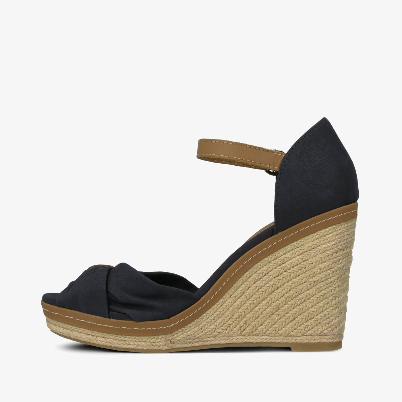 Damskie sandały TOMMY HILFIGER ELENA 56D fw0fw00905403 kolor granatowy