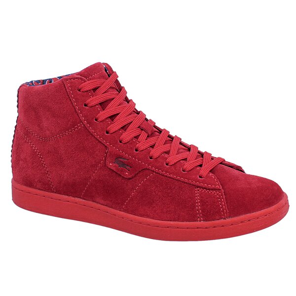 LACOSTE BROADWICK HI CP  729lew2213047 kolor czerwony