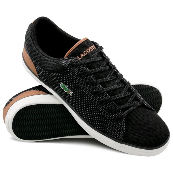Męskie trampki LACOSTE LEROND 318 1 736cam0046315 kolor czarny