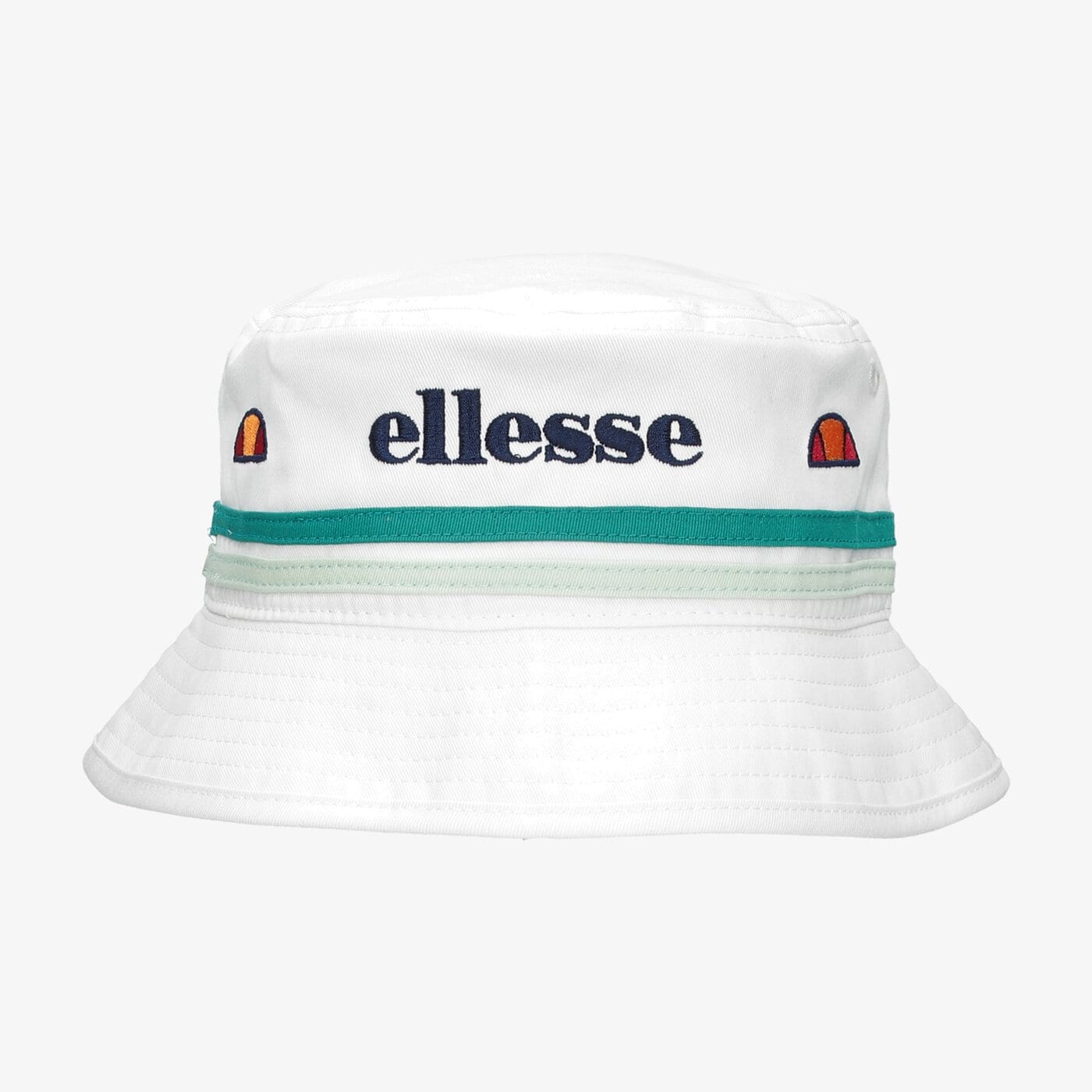 Damska czapka z daszkiem ELLESSE KAPELUSZ LORENZO BUCKET HAT WHT/TEAL saja0839950 kolor biały