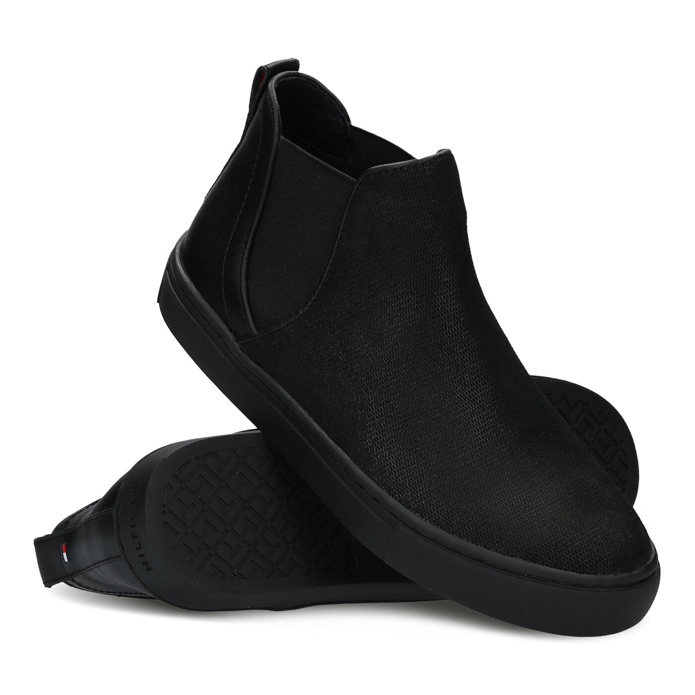 Damskie trampki TOMMY HILFIGER T1285ILLY 4C fw56821712990 kolor czarny