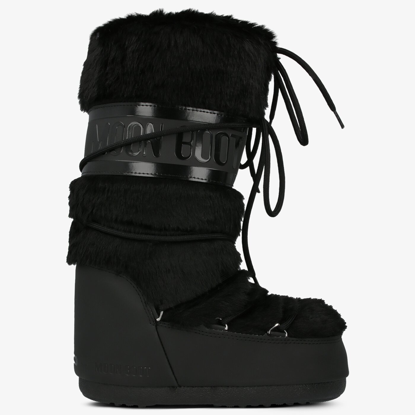 MOON BOOT CLASSIC FAUX FUR kolor CZARNY (14089000001) Kobieta