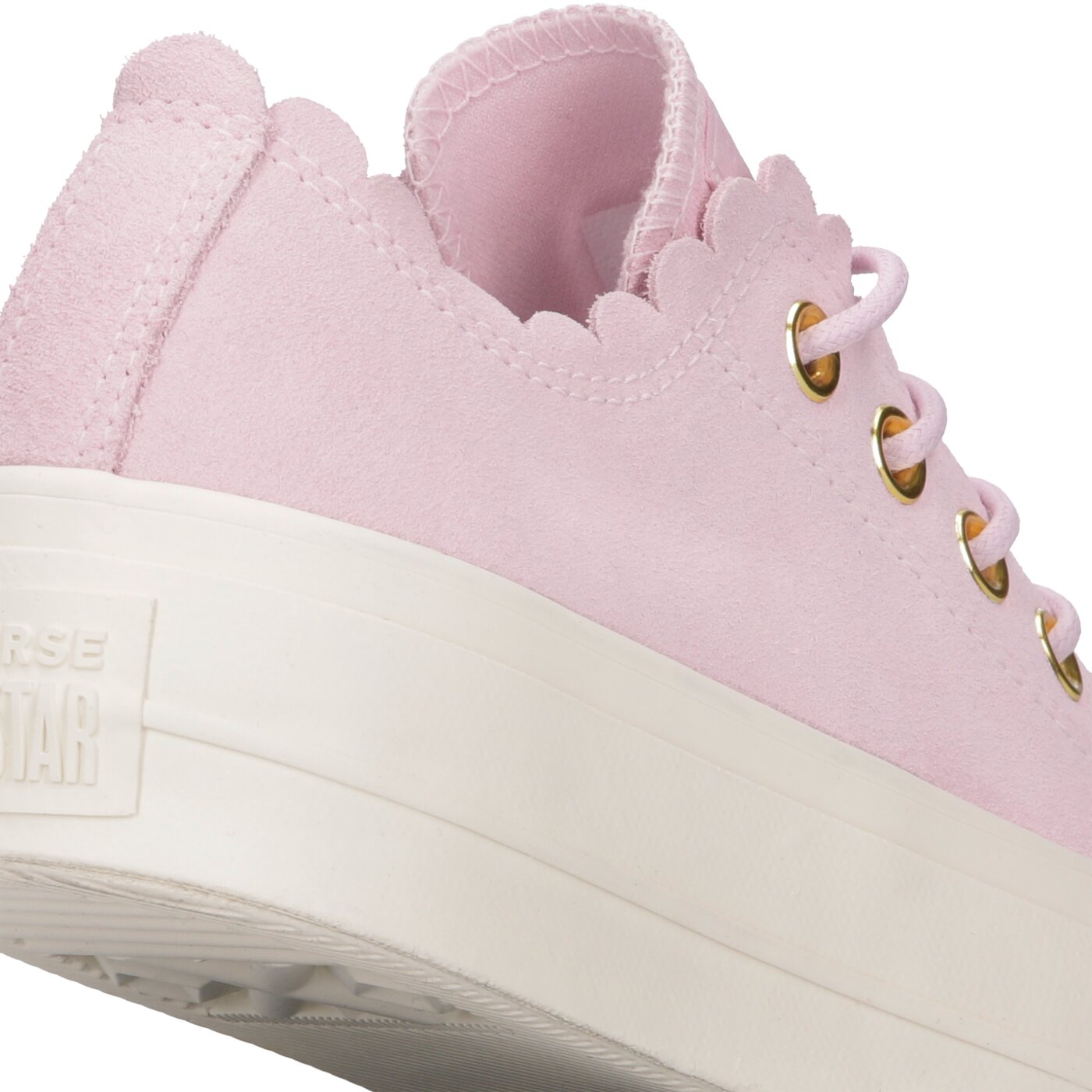 Damskie trampki CONVERSE CHUCK TAYLOR ALL STAR LIFT SCALLOP c563500 kolor różowy