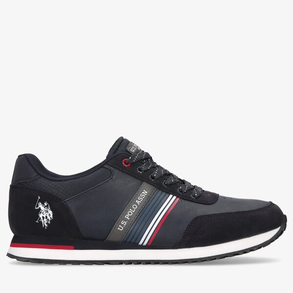 Męskie sneakersy (buty) U.S. POLO ASSN. XIRIO001  xirio001dbl001 kolor granatowy