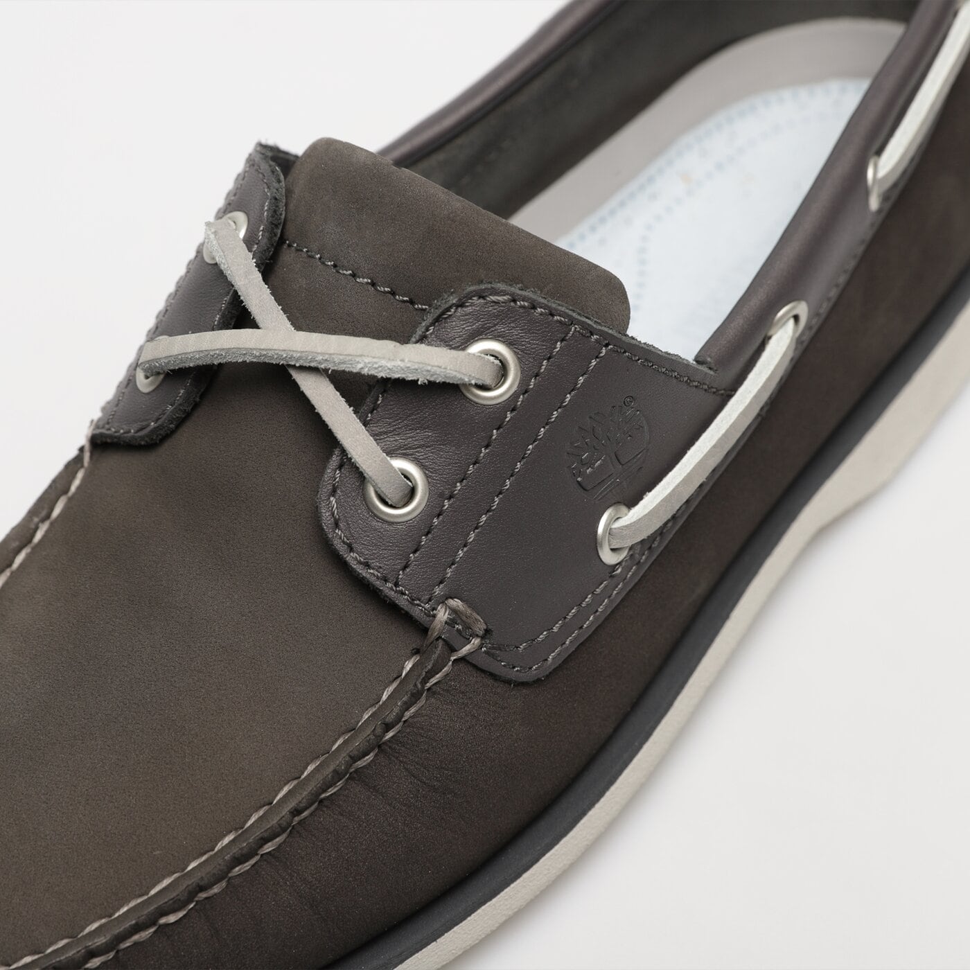 Męskie mokasyny TIMBERLAND CLASSIC BOAT 2 EYE  tb0a5qwrw081 kolor szary