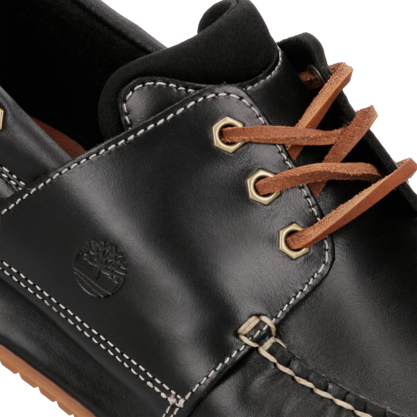 Męskie mokasyny TIMBERLAND HEGER'S BAY 3 EYE BOAT tb0a241v0011 kolor czarny