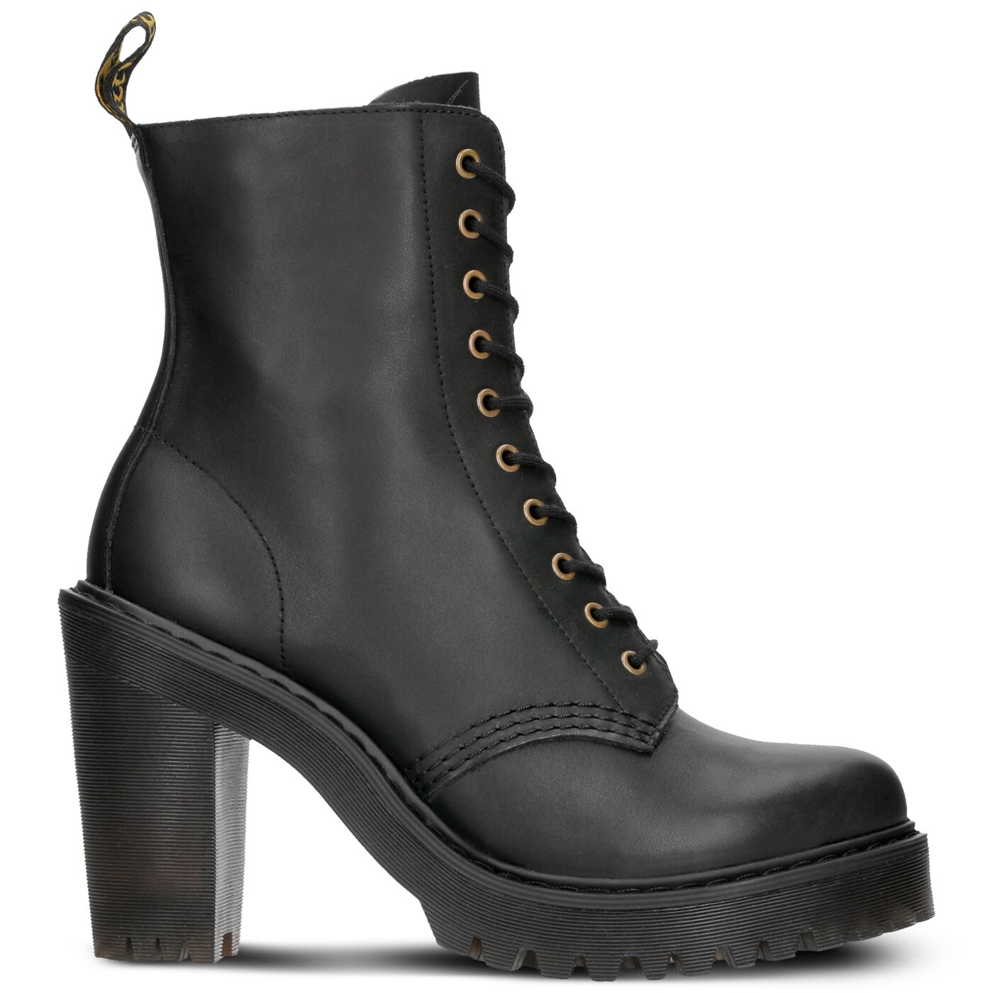 Damskie botki / sztyblety DR MARTENS 10 EYE BOOT 23927001 kolor czarny