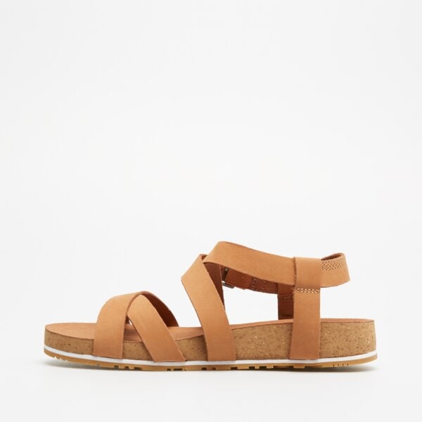 Damskie sandały TIMBERLAND MALIBU WAVES ANKLE ca1mqr kolor brązowy