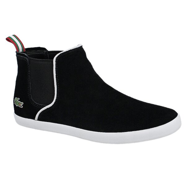 Damskie mokasyny i półbuty LACOSTE ZIANE CHELSEA CRT 728spw101702h kolor czarny
