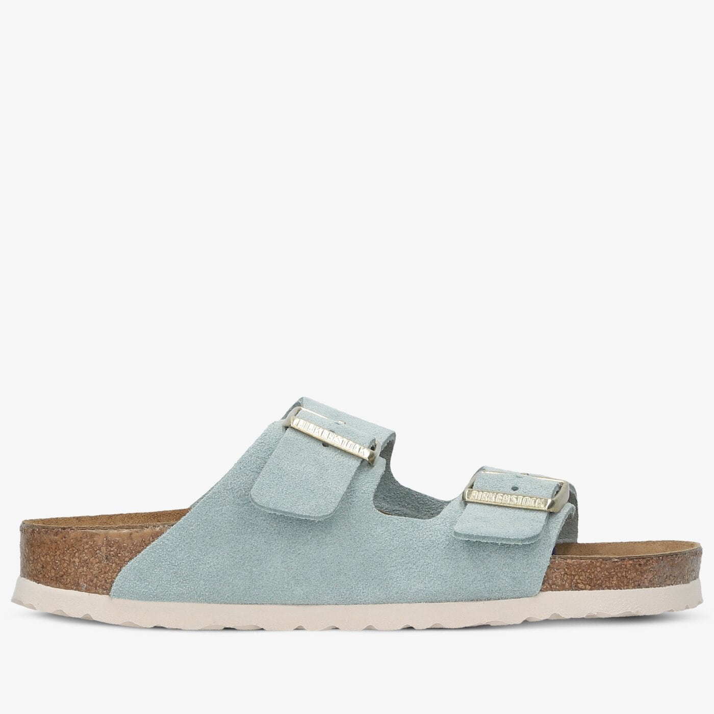 Damskie klapki BIRKENSTOCK ARIZONA SOFT FOOTBED  1016393 kolor niebieski