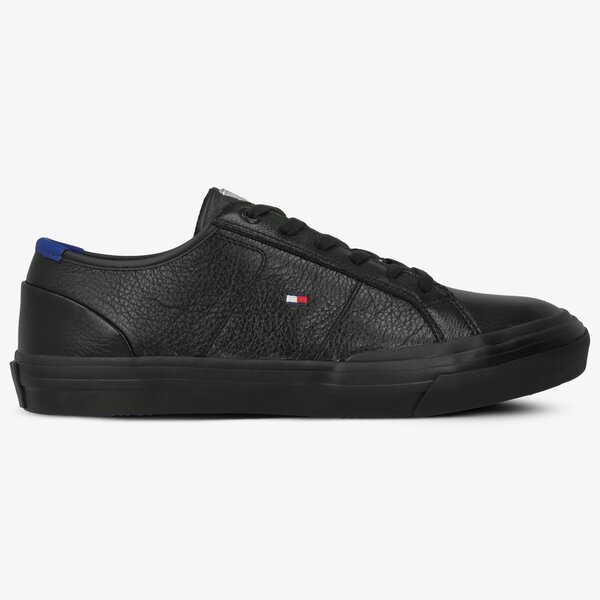 Męskie trampki TOMMY HILFIGER CORE CORPORATE FLAG SNEAKER fm0fm02593bds kolor czarny