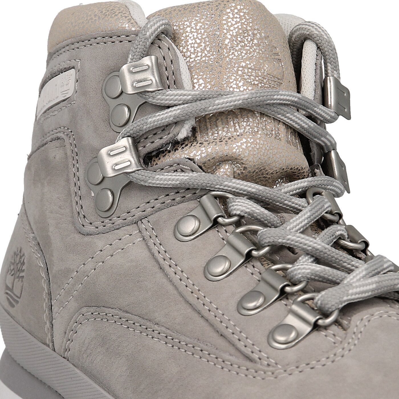 Damskie buty outdoor (trekkingowe) TIMBERLAND EURO HIKER LEATHER a197j kolor szary