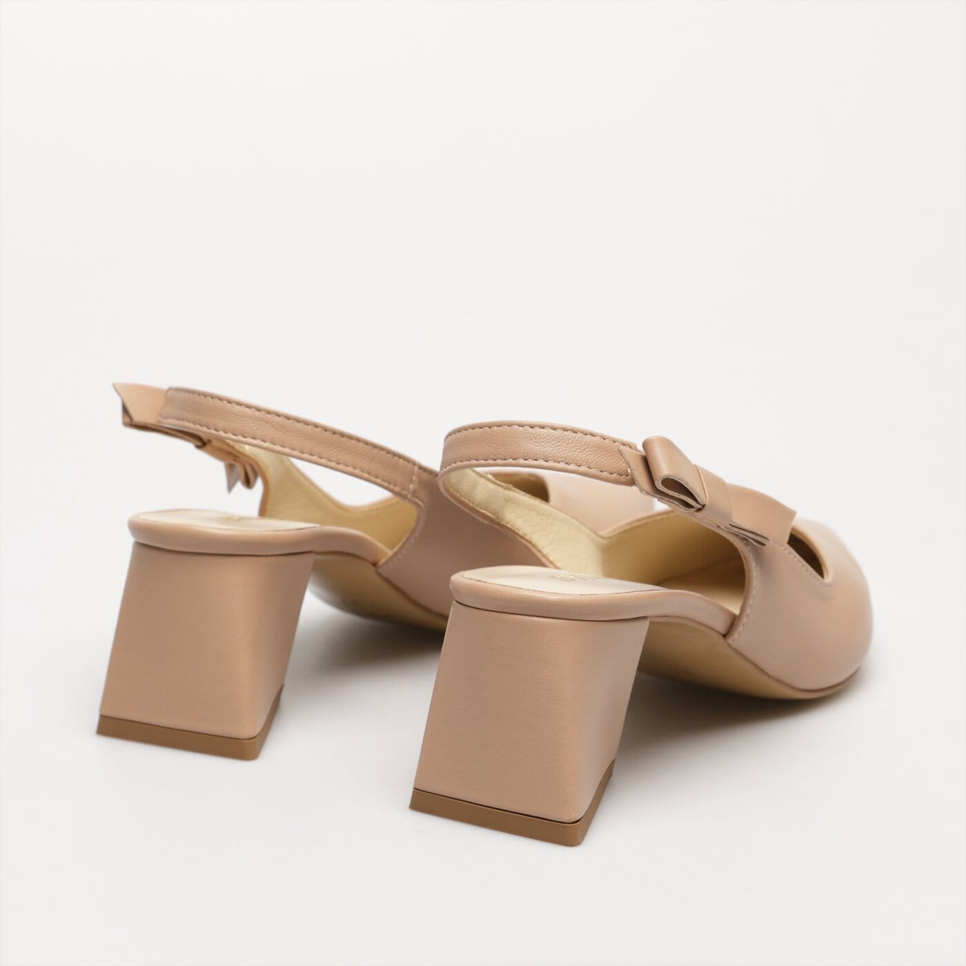 Damskie szpilki / czółenka SYMBIOSIS MONIQUE sywf123009 kolor beżowy
